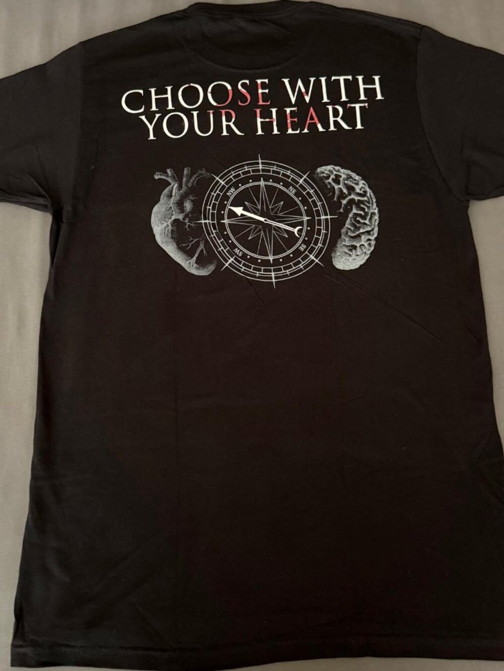 RARE The Dark Pictures Anthology Man of Medan “Choose With Your Heart” T-Shirt M